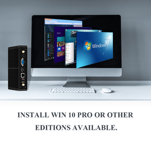 Mini Ordenador de oficina con I3 i7 i5 7267U 7th Gen Dual Core Thin Client 8G Ram 128G SSD Wifi WIN10 Pro microordenador de escritorio - Product Image 4