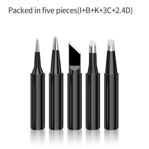 หัวบัดกรีไฟฟ้าทำจากทังสเตนคาร์ไบด์ปลายทองแดง3C 2.4D ประเภท5ชิ้นปรับแต่งได้ - Product Image 2