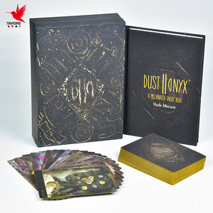 In nhu cầu OEM tùy chỉnh ban đầu Tarot thẻ boong 78 nghệ thuật giấy chơi thẻ với logo in bao bì Tarot thẻ nhà sản xuất - Product Image 3