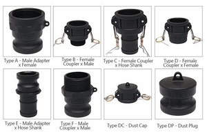PP Material Type C Camlock <strong>Coupling</strong> Quick <strong>Coupling</strong> for Hose Fitting - Product Image 2