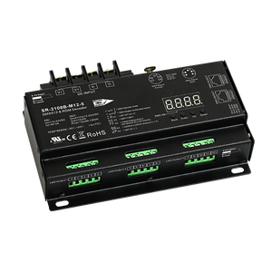 5CH/12CH/24CH rddm DMX512 декодер идеальное решение для студий, телевизионных станций, живых выступлений, освещения фильмов и фотографий.