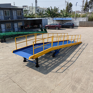 Plataforma de rampa de muelle portátil para contenedores de 6 toneladas, puente de embarque móvil, plataforma de carga y descarga hidráulica - Product Image 4