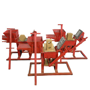 Máquina de fabricación de bloques entrelazados para construcción de viviendas y producción de ladrillos de tierra, arcilla y suelo, manual de pequeñas empresas, a la venta - Product Image 2