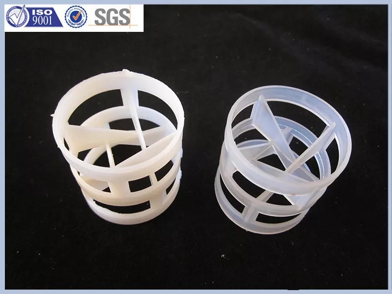 Anillos de polipropileno para el plástico material de eliminación de humedad PP PPS pvdf Anillo de polipropileno para la torre de desgasificación 2