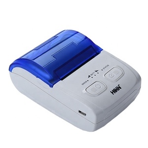 Mini impresora térmica móvil Bluetooth portátil de 58mm conectada a Smartphone Tablet PC Notebook