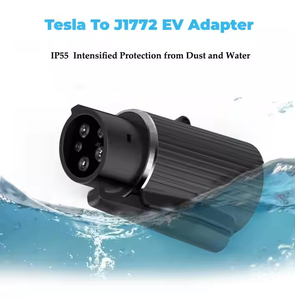 Convertidor de cargador Tesla EV de alta velocidad 80A Tipo 1 SAE J1772 Adaptador de cable de carga con función de control remoto - Product Image 5