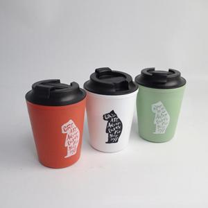 Promotion <strong>Gifts</strong> 12oz 350ml Direct Drink Double Wall <strong>PP</strong> Plastichot Drink Cup Travel Coffee <strong>Mug</strong> with Flip Open Lid