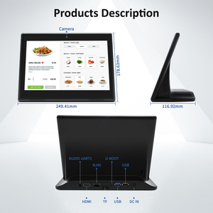 10.1 13.3 15.6 pollici a forma di tablet linux rfid android system wifi poe Quad Core conference business restaurant Desktop tablette - Product Image 4
