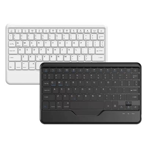 Teclado retroiluminado LED arcoíris para iOS, Android, Windows, portátil, PC, inalámbrico, multicolor, batería recargable - Product Image 3