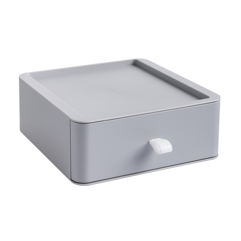 Nordic gray drawer storage box