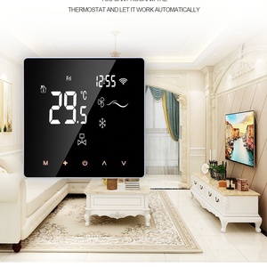 Myuet Fabrik preis ME81F Panel Touchscreen Klimaanlage Thermostat Raum thermostat mit wöchentlich programmier bar - Product Image 2