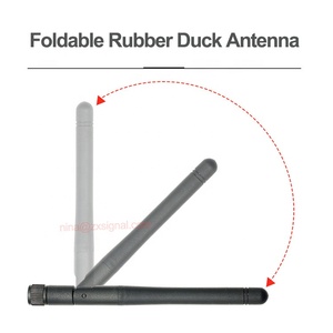 Sinyal artı omni geniş bant 2.4 GHz-2.5 GHz / 5.1 GHz-7.1 GHz 3-4 dBi WiFi 6e Tilt döner lastik ördek anten WLAN - Product Image 3