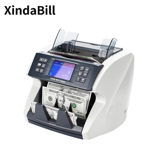 Máquina de conteo de dinero con valor variado de XD-770, clasificador de billetes, Fitness, UV, MG, IR, CIS, Detector de efectivo, USD, EUR, GBP - Product Image 1