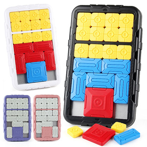 Nuevo Huarong Road Question Bank Teaching Challenge Board Puzzle Game Smart Sensor Toys juguete de entrenamiento de inteligencia - Product Image 1