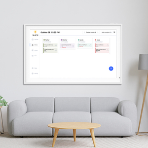 Lịch kỹ thuật số 32 inch cho lịch trình gia đình với bộ nhớ 32GB quản lý sự kiện Bảng lịch kỹ thuật số - Product Image 1