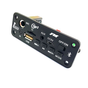 Nuevo modelo de fábrica, placa amplificadora Bluetooths, módulo de decodificación de MP3 para coche de 2-3W, grabación de llamadas sin pérdidas, amplificadores de receptores altos - Product Image 2