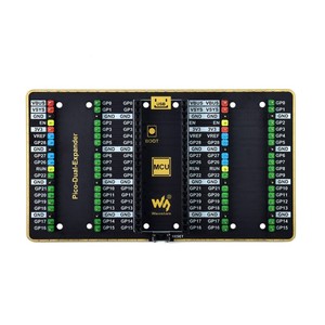 Dual GPIO Expander per Raspberry Pi Pico due set di intestazioni maschili - Product Image 2