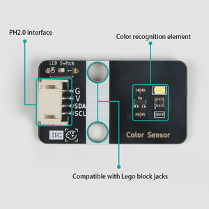 Renk algılama sensörü modülü I2C iletişim PH2.0 anti-ters Port, Arduino ile uyumlu, ahududu Pi, LEGO robotik