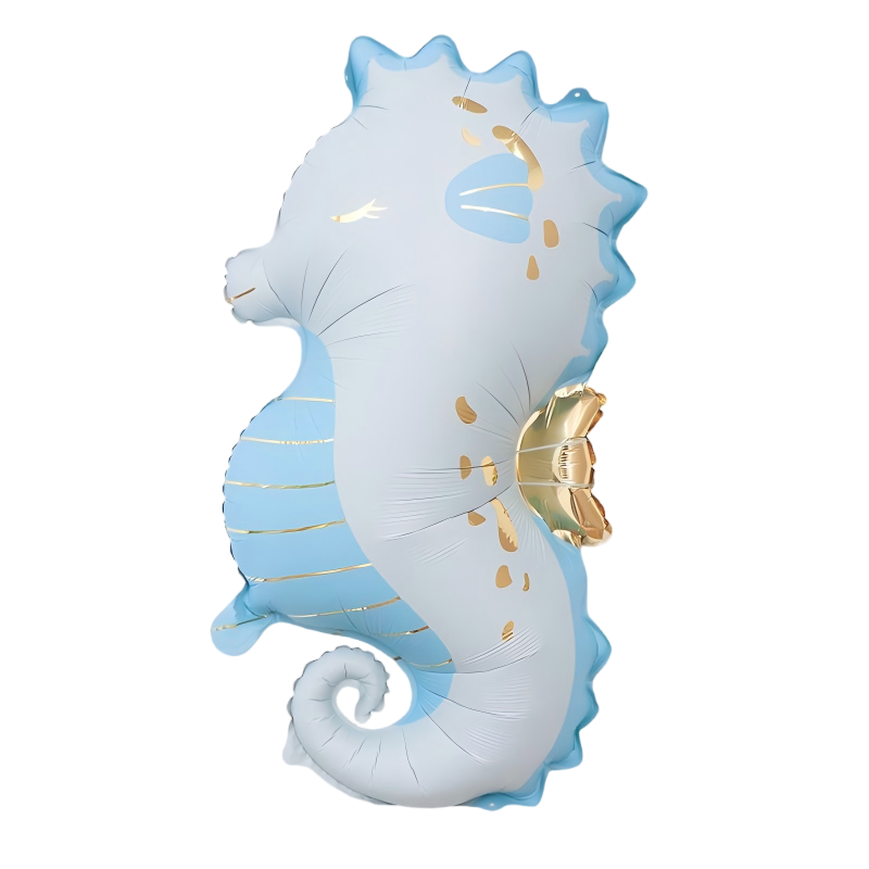 75*44cm Blue seahorse Balloons
