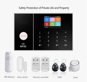 Sistema de alarma de seguridad para el hogar inalámbrico con WIFI inteligente, host antirrobo de grafiti con control remoto por aplicación, hecho de plástico duradero - Product Image 2