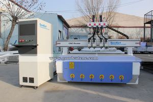Cheap Price 1325 Multi Head <strong>CNC</strong> <strong>Router</strong> 3D Woodworking Machine Factory Supply - Product Image 5