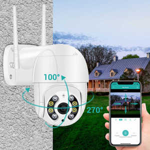工場HDWifiカメラ屋外ワイヤレスカメラ双方向オーディオナイトビジョンマイクスピーカースマートWifiIPカメラ - Product Image 5