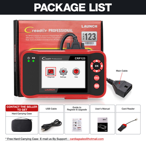 100% orijinal başlat başlat başlat başlat başlat başlat başlat otomatik teşhis tarayıcı kod okuyucu başlat CRP 123 OBD2 EOBD tarayıcı - Product Image 6