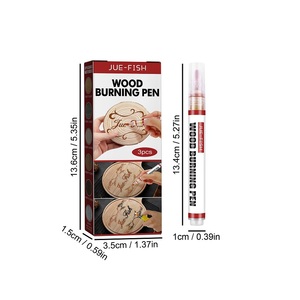 Sıcak satış evde mürekkep tekdüzelik ahşap işareti çocuklar DIY Pyrograph kalem eğlenceli projeler oluşturabilirsiniz - Product Image 6