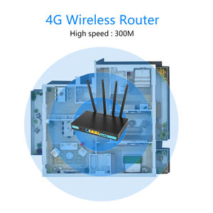 Hochleistungs-Industrie-WLAN-Router-Modem 300 Mbit/s CAT4 3G 4G-WLAN-Router mit großer Reichweite - Product Image 3