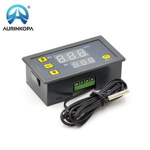 Controlador de temperatura de microordenador W3230 DC12V/DC24V/AC220V Controlador de temperatura de pantalla digital