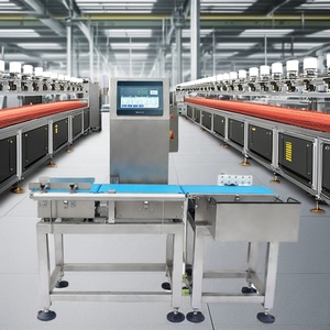 Accurate weight check scale Photoelectric <strong>sensor</strong> check weigher Food <strong>overloading</strong> check weigher Customized scale measurement