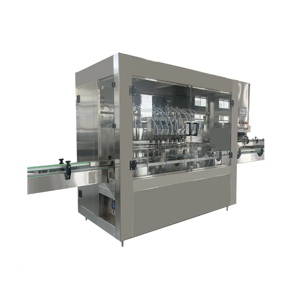 Automatic Straight syrup ampoule sealer machine honey paste filling machine with mixer or heater