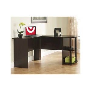 Oem Modern <strong>Simple</strong> Reasonable Price Manager Foldable Office <strong>Computer</strong> Corner <strong>Desk</strong> with Bookshelves and Power Outlet for Household - Product Image 6