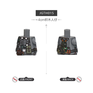 儿童玩具二战军用套装积木苏美中国士兵迷你动作人物奖章儿童生日礼物玩具