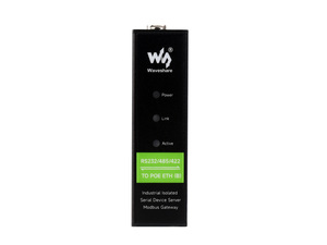 Servidor serie de montaje en riel Waveshare, módulo Ethernet RS232/485/422 a RJ45, TCP/IP a serie, puerta de enlace Modbus MQTT, opción POE - Product Image 6