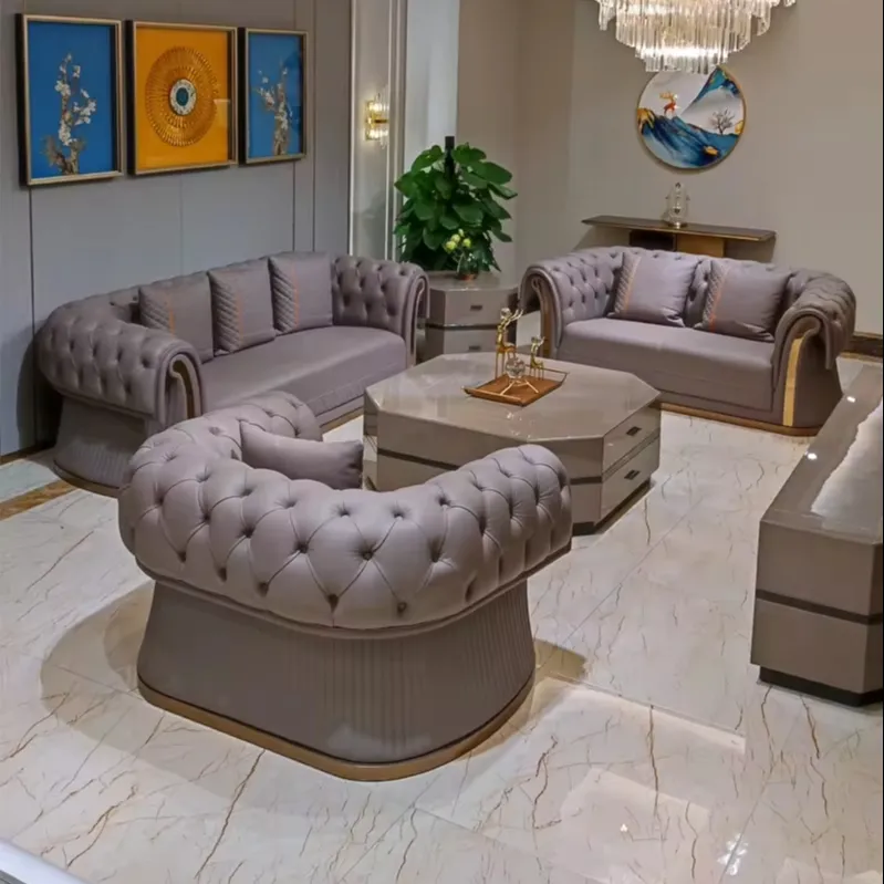 Luxe Klassieke Bank, Antieke Koninklijke Klassieke Sectionele Sofa Ontwerp