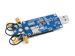 พอร์ต USB to M.2 B KEY 5G dongle โมดูล Quad antennas พอร์ต USB3.1อลูมิเนียมอัลลอยด์ฮีทซิงค์ M.2อินเตอร์เฟซคีย์ B M.2ไปยัง USB 3.1พอร์ต - Product Image 5