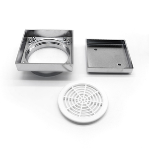 حوض استحمام حديث لمطبخ الحمام مضاد للرائحة مع مصفاة نحاسية وظيفة صرف مياه للاستحمام - Product Image 3