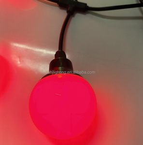 80mm 3d Waterproof Full Color DC24V Programmable Stage Decoration RGB <strong>Led</strong> Bulb Light