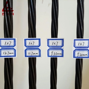 PC Strand 1700mpa <strong>Mine</strong> <strong>Cable</strong> Bolting Underground Prestressed Concrete Steel Strand 1860MPa 12.7 mm - Product Image 4