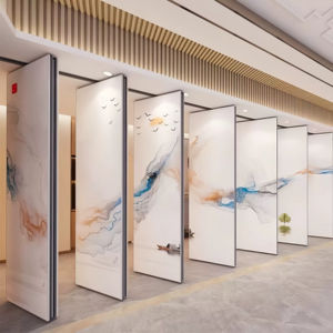 מחיצת קיר החלקה מתקפלת עבור קול כיתה, קיר נייד לבידוד קול, קיר נייד עבור מחיצת חדר המלון - Product Image 3