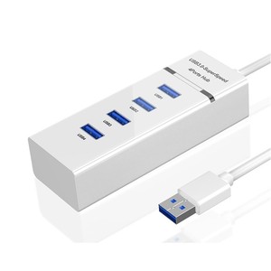 USBデバイスのPC/ラップトップ拡張用の2.0と互換性のある4ポート3.0への高速USBハブスプリッター - Product Image 2