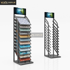 Chất lượng cao có thể gập lại Kim Loại hiển thị đứng cho thạch anh đá cẩm thạch Gạch Mosaic sàn đá mẫu cho Showcase trong phòng trưng bày - Product Image 4