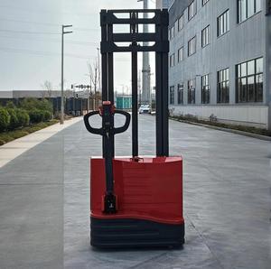 1トン1.5トン2トン2.5トン3トンリフト<span class=keywords><strong>3m</strong></span>歩行者電気パレットスタッカー完全ウォーキー電気スタッカーCE付き