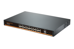 สวิตช์ PoE ล่าสุด24 + <span class=keywords><strong>2</strong></span> + <span class=keywords><strong>2</strong></span>เต็มกิกะบิตไลท์ที่มีการจัดการเว็บ/แอปพาวเวอร์ภายในด้วยพอร์ต SFP - Product Image 4