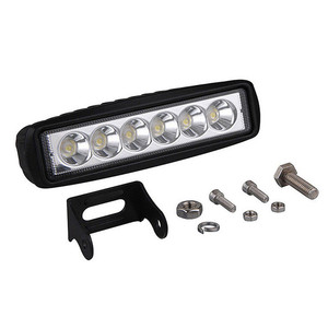 工場18W DRLLEDスポットフラッドワークライトワークライト<span class=keywords><strong>9</strong></span>-32V12ボルト<span class=keywords><strong>LED</strong></span>オフロード車SUVカートラック3030チップ用ワークライト