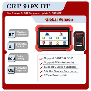 2025 Global Version Original LAUNCH CRP919X BT Diagnostic Scanner with Bluetooth Supports CAN FD DoIP and ECU <strong>Coding</strong> Hot Sales - Product Image 2