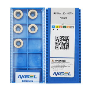 Nigel thương hiệu rdmw1204mm0tn cắt chèn CNC công cụ tiện công cụ phụ kiện tungsten <span class=keywords><strong>carbide</strong></span> chèn cho thép không gỉ - Product Image 2