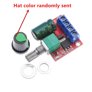 PWM DC regolatore di velocità del motore 4.5V-35V interruttore di controllo della velocità LED modulo Dimming 5A controllo della velocità del motore - Product Image 2