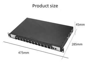 24Port Gigabit Fiber Optical SC SFP 2 Ethernet Switch Single or Multimode 20KM Reach <strong>TCP</strong> <strong>Network</strong> - Product Image 5